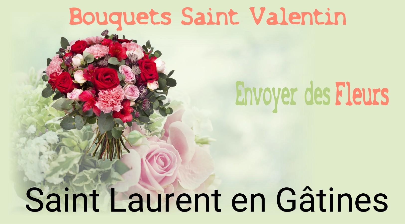 Roses de Saint-Valentin livrées à Saint-Laurent-en-Gâtines